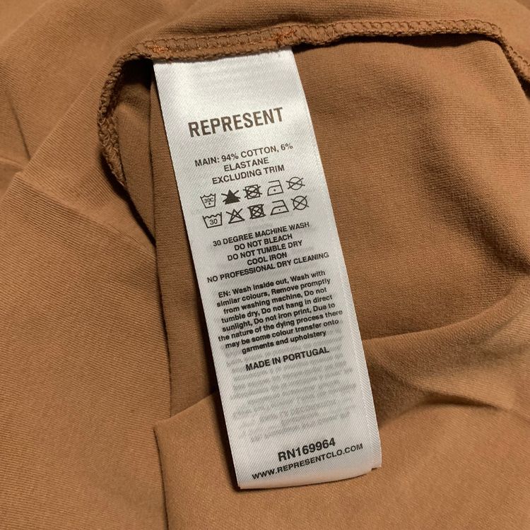 Represent XS 247 Motion Oversized Rust Tee 2