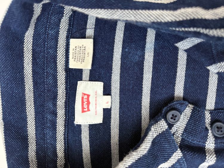 Levi'S Striped Polo Shirt imagen 3