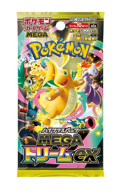 Pokémon Mega Dream Ex Japanese Trading Card Pack
