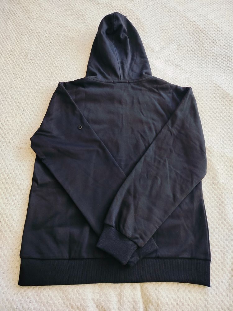 Stone Island Black Zip-Up Hoodie image 8