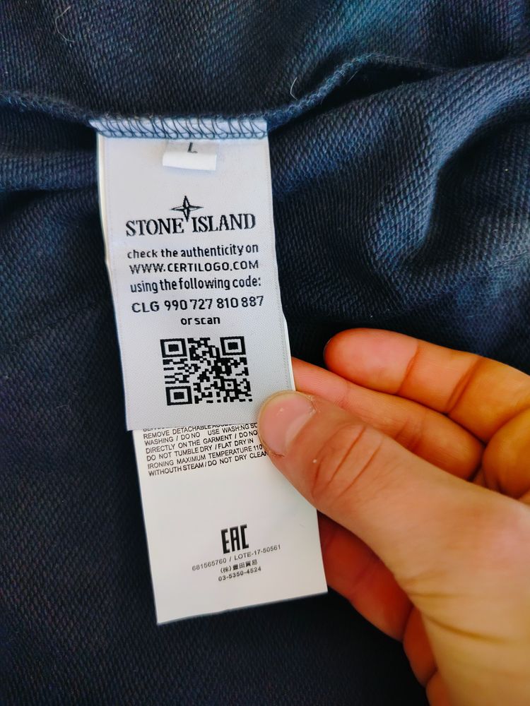 Stone Island Black Zip-Up Hoodie image 7