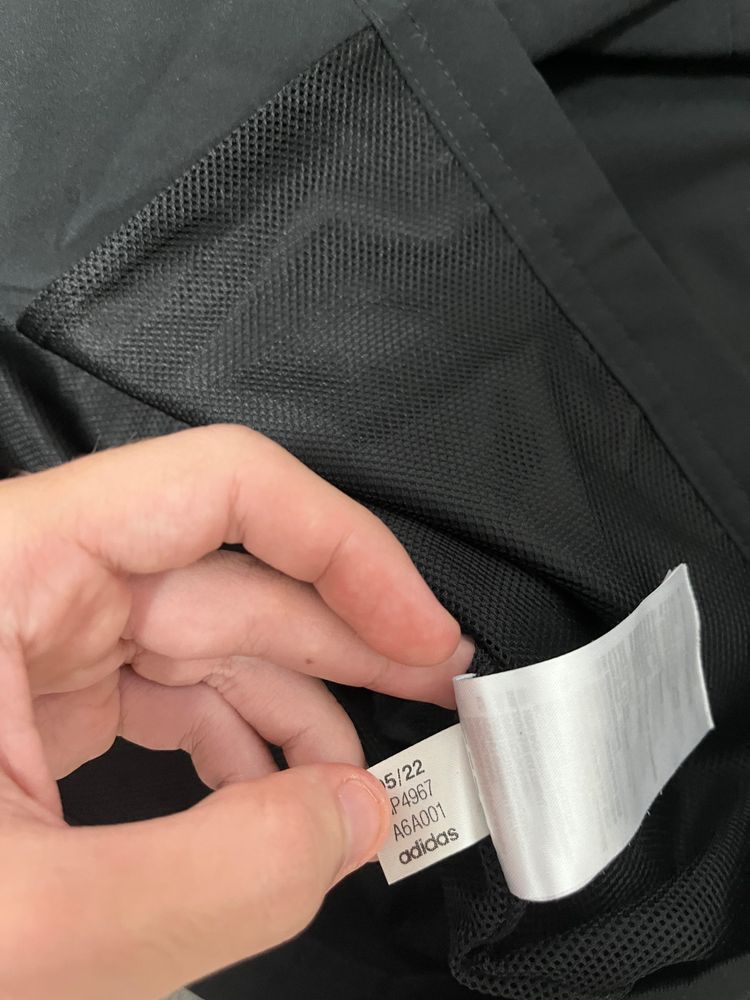 Adidas Black Hooded Jacket image 6