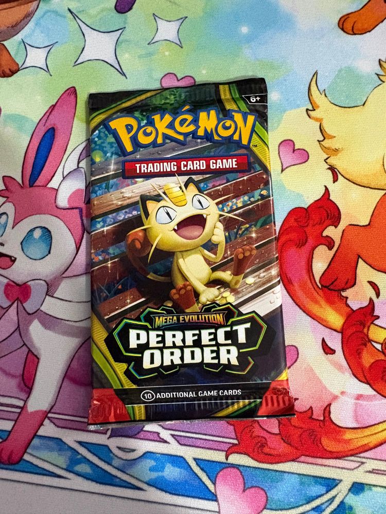 Pokémon Trading Card Game Mega Evolution Perfect Order Booster Pack