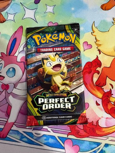 Pokémon Trading Card Game Mega Evolution Perfect Order Booster Pack