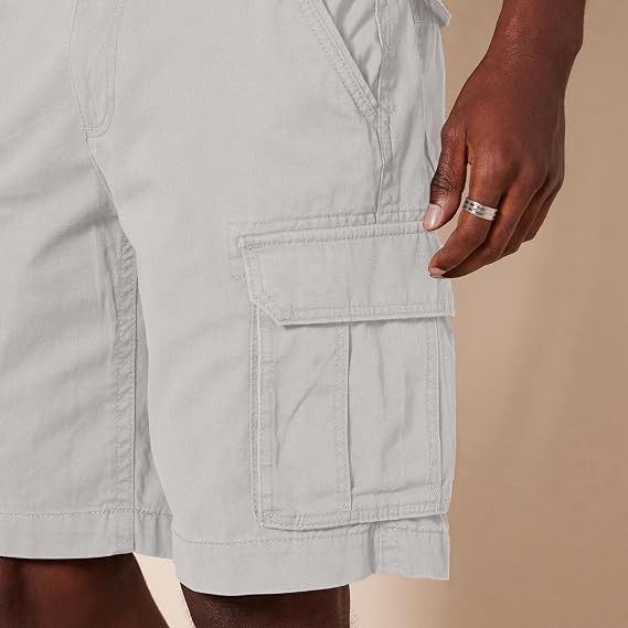 Immagine di Grey Cargo Shorts 4