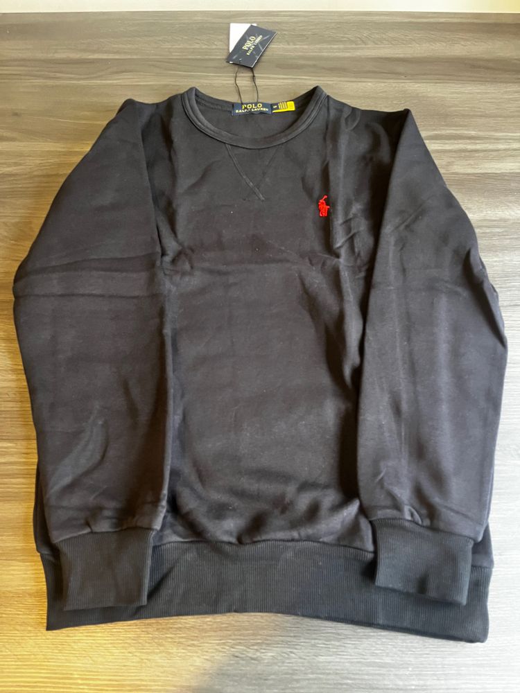 Polo Ralph Lauren Black fleece Sweatshirt