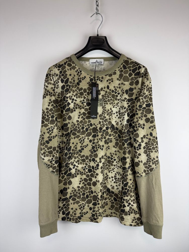 Stone Island Alligator Camo long sleeve t-shirt (brand new with tags)