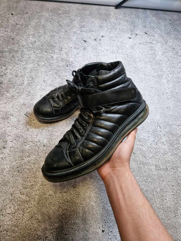Prada Black High-Top Sneakers