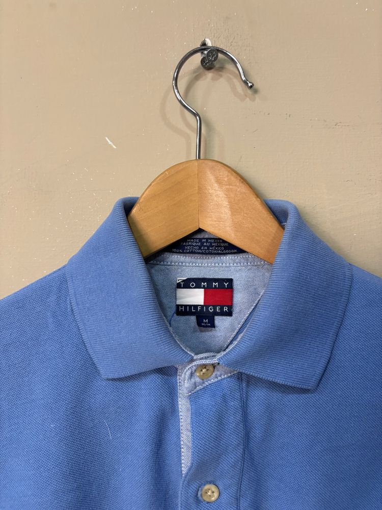Tommy Hilfiger Blue Polo Shirt image 3