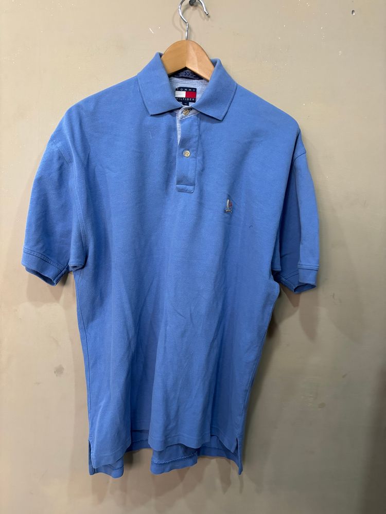 Tommy Hilfiger Tommy Hilfiger Blue Polo Shirt product image