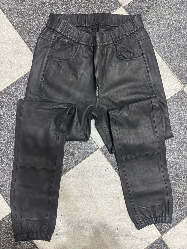 Black Leather Pants