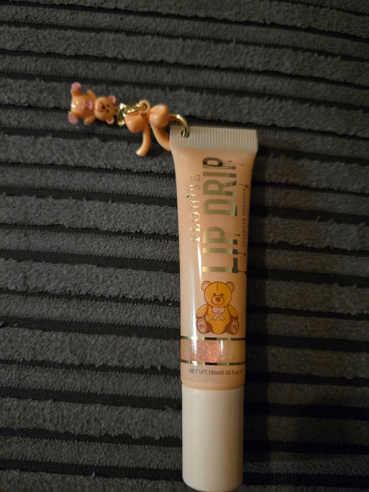 Other Lip Drip Gloss Tube With Teddy Bear Charm product image