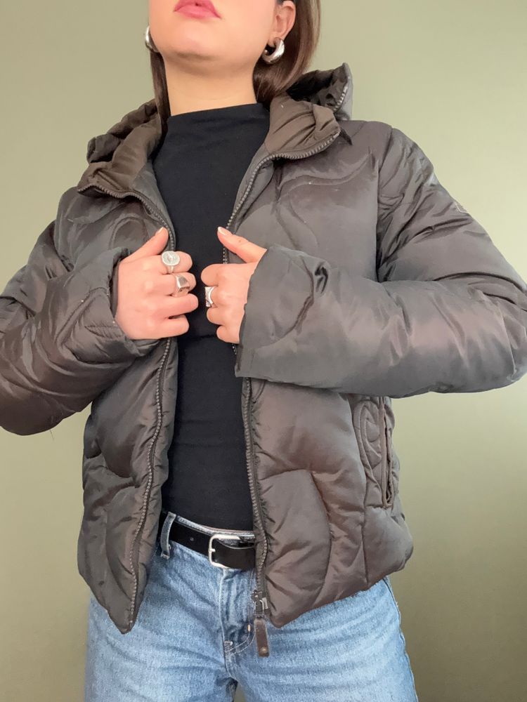 Firetrap Puffer Jacket (M) 4