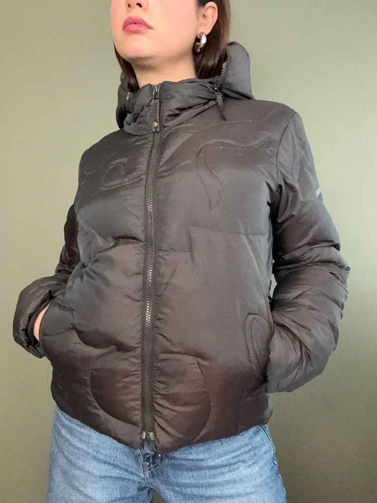 Firetrap Puffer Jacket (M) 11
