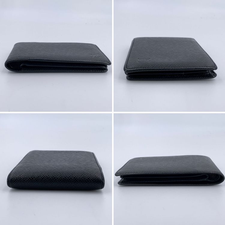 Louis Vuitton Leather Wallet Taiga Porte Billet image 3