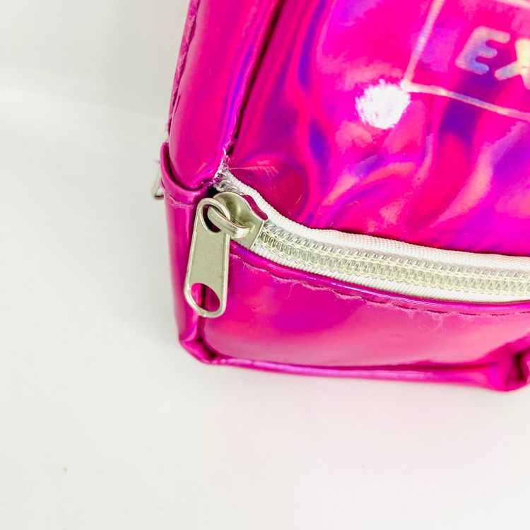Barbie Extra | Small Shiny Hot Pink Backpack | Empty | Doll Sized Accessory imagen 9
