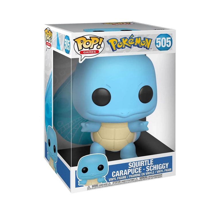 Funko Pop! Games Jumbo Pokémon Squirtle Vinyl Figure