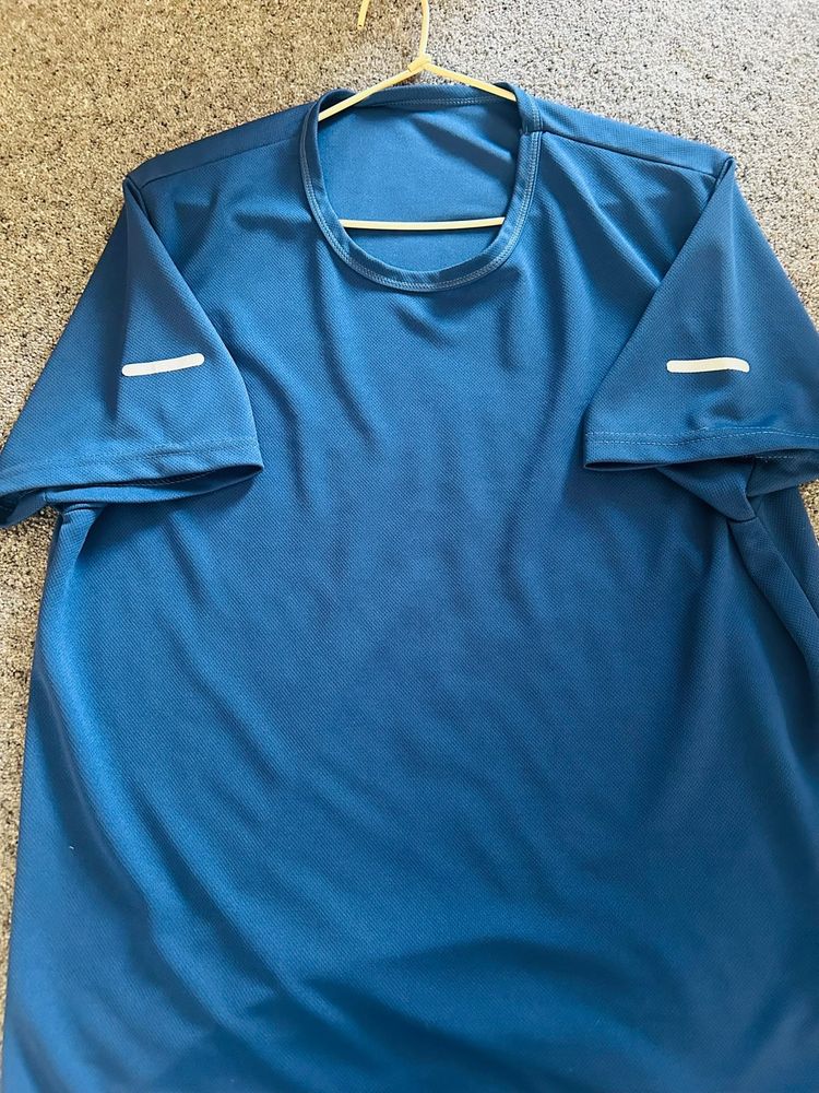 Blue Short Sleeve T-Shirt image 2