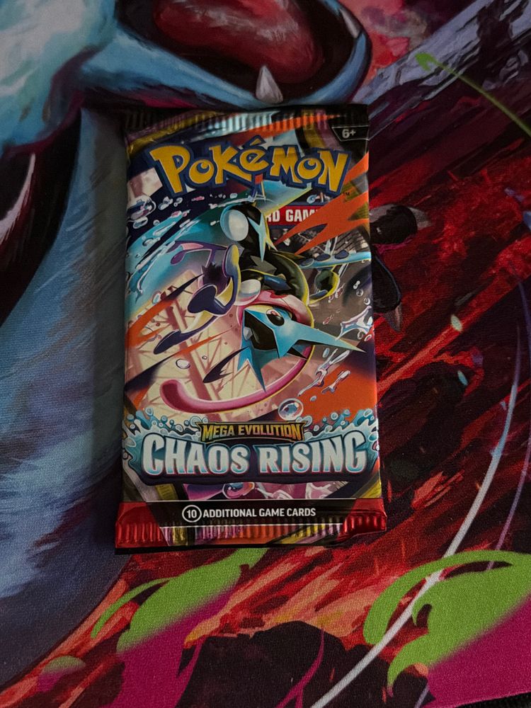 Pokemon Chaos Rising Card Game Booster Pack