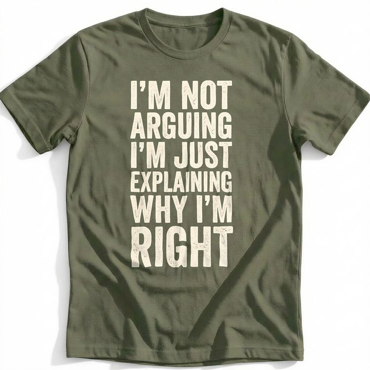 I'm Not Arguing T-Shirt EU image 3