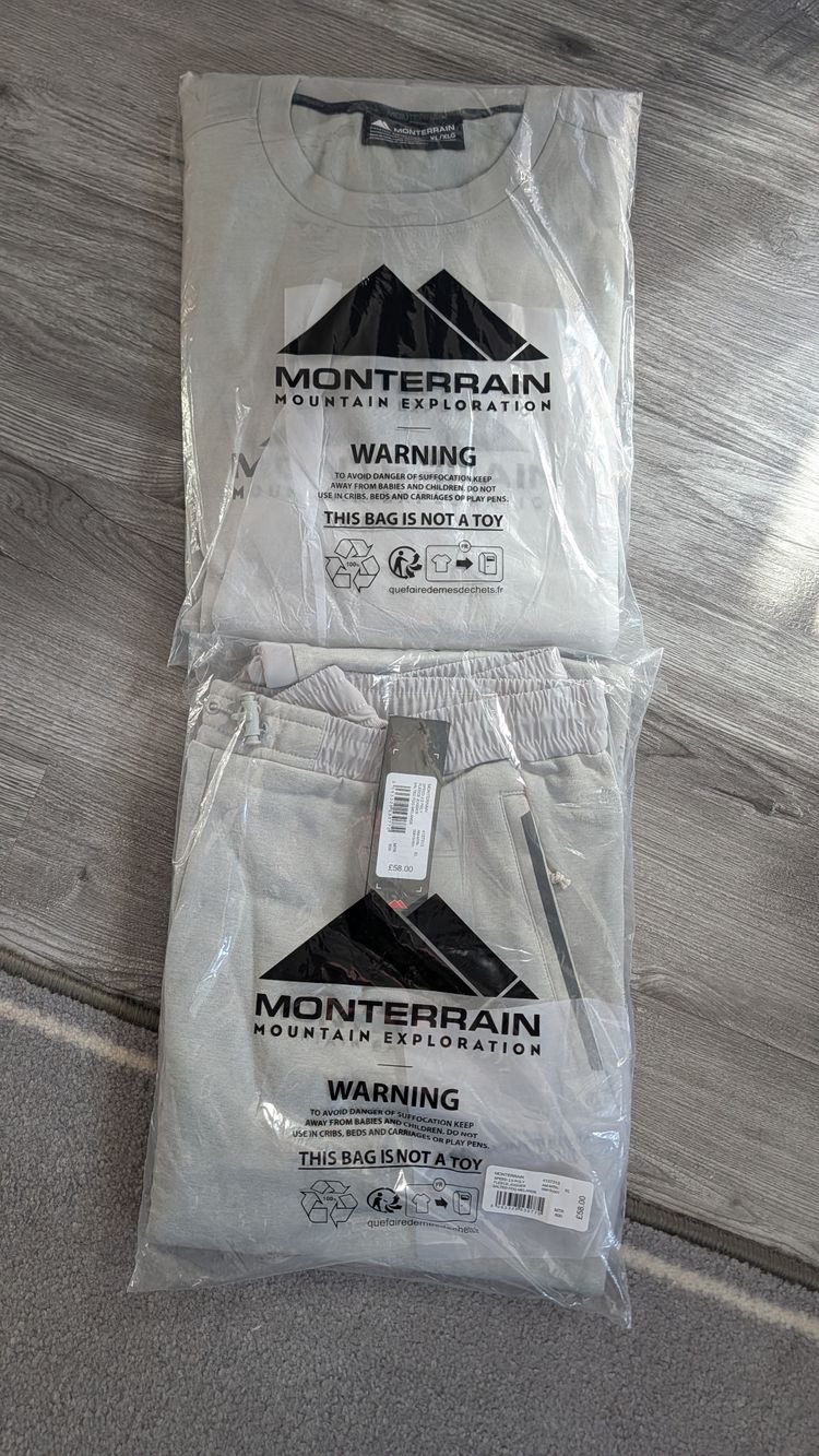 Monterrain Mountain Exploration Sweatshirt And Sweatpants Set - XL Mens 