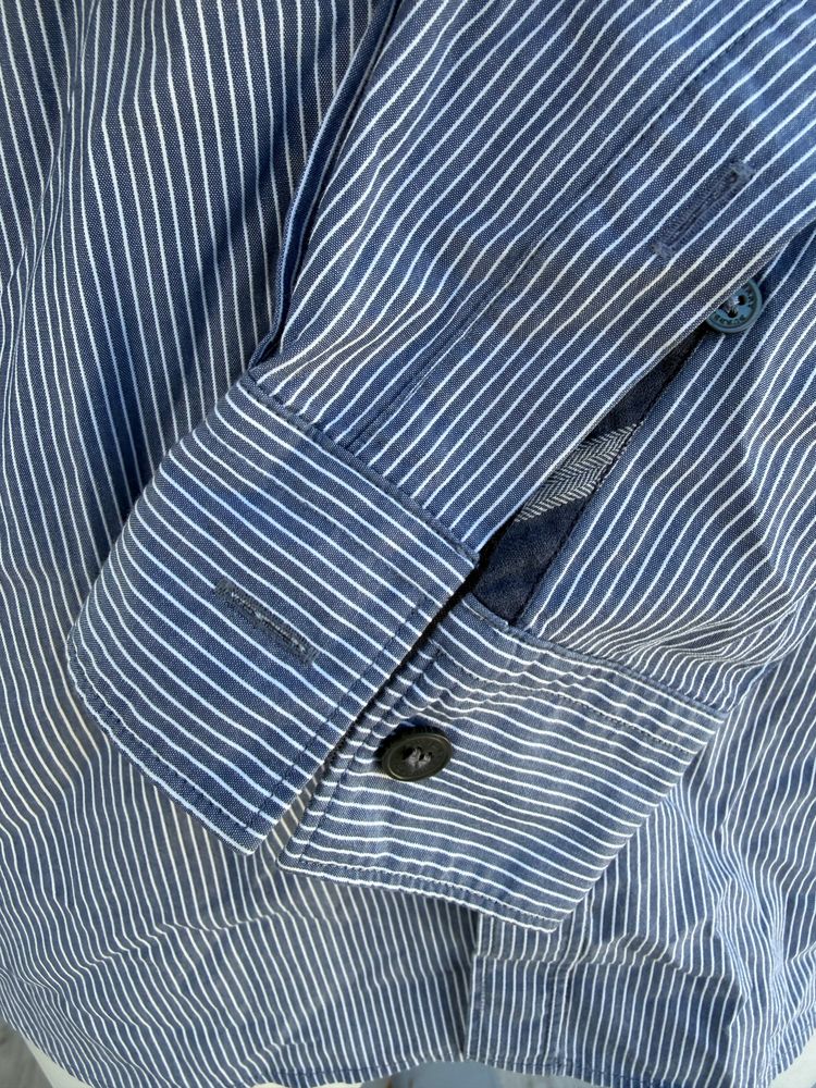 Burberry Brit Men'S Striped Button-Up Shirt M image 5
