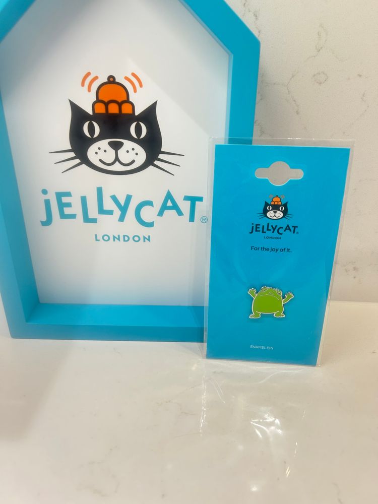Jellycat Ricky Rain Pin Badge Purrks 