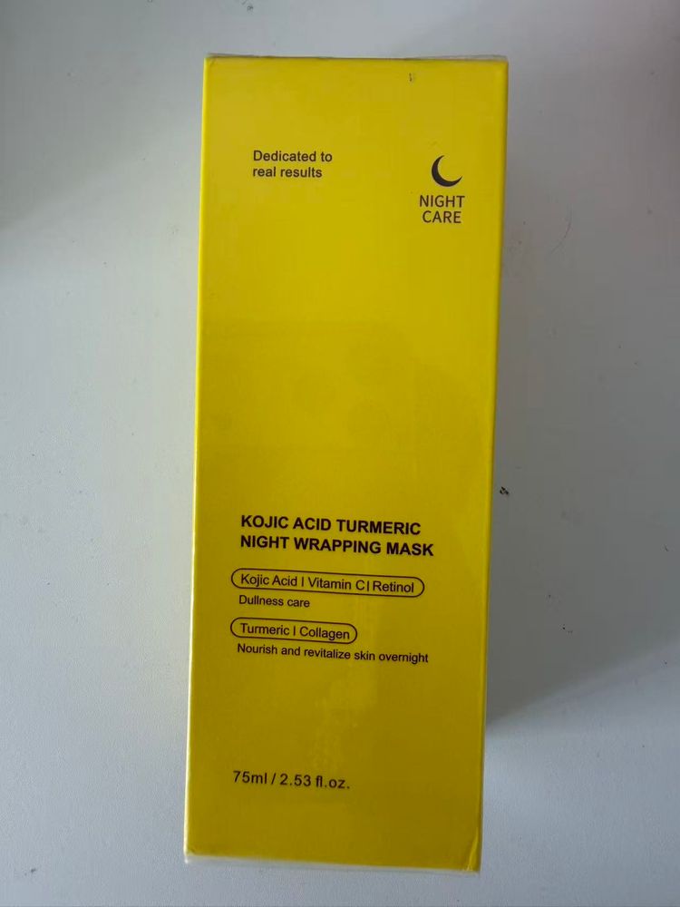 Kojic Acid Turmeric Night Wrapping Mask imagen 1