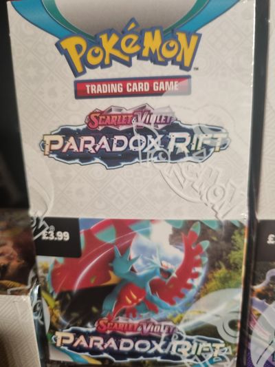 5x Pokémon Trading Card Game Scarlet & Violet Paradox Rift Booster Pack