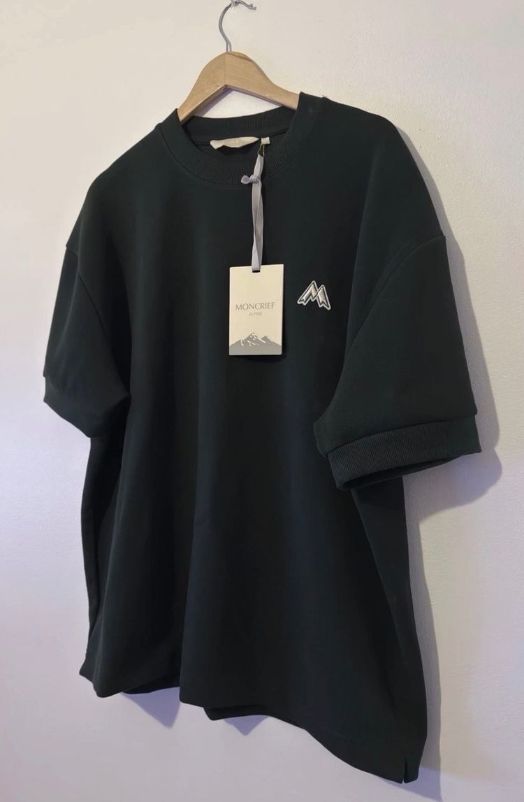Moncrief Alpine Heavy Pique Tee Shirt Forest Green XL Relaxed Fit NWT 2