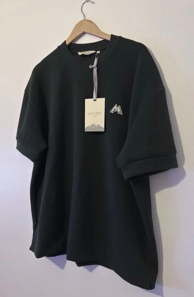 Moncrief Alpine Heavy Pique Tee Shirt Forest Green XL Relaxed Fit NWT 2