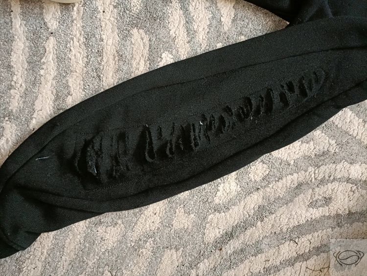 Black Distressed Hoodie Custom 6