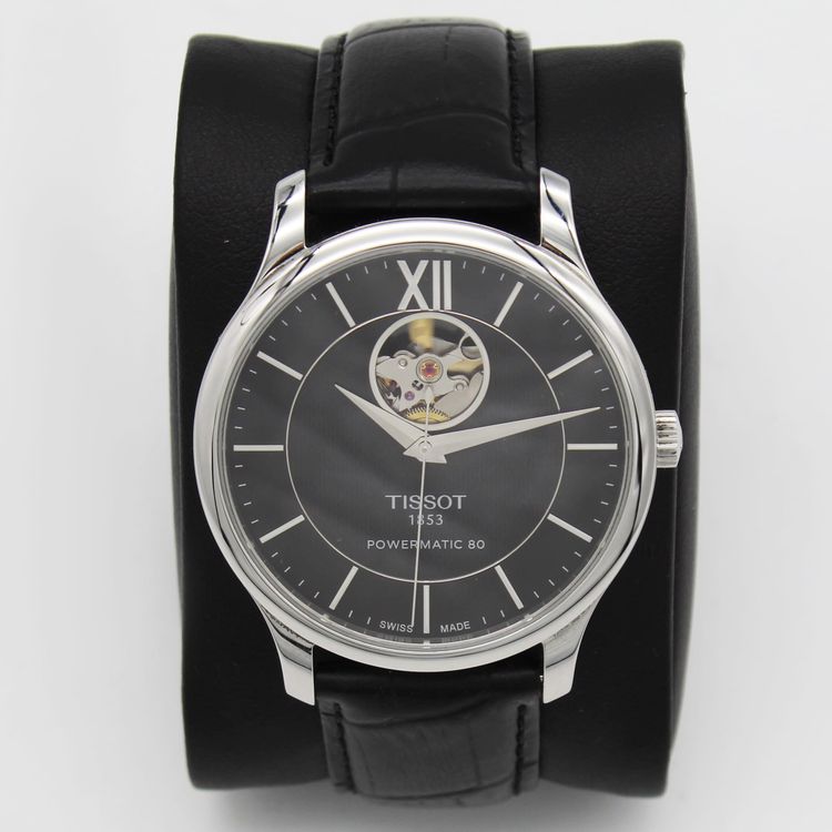 Men's Tissot Tradition Open Heart Powermatic 80 T063.907.16.058.00