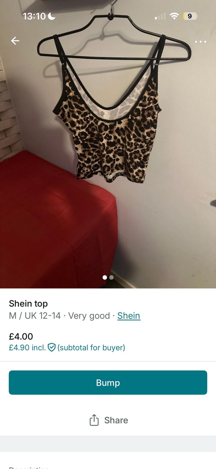SHEIN Shein Leopard Print Top product image