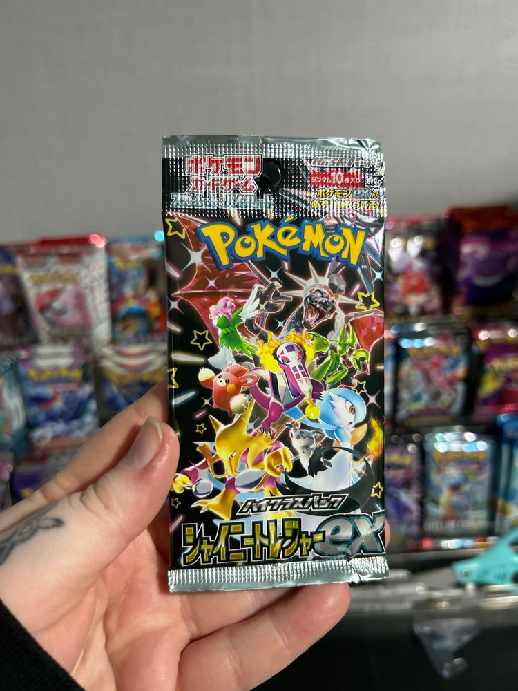 1X Shiny Treasures booster pack 