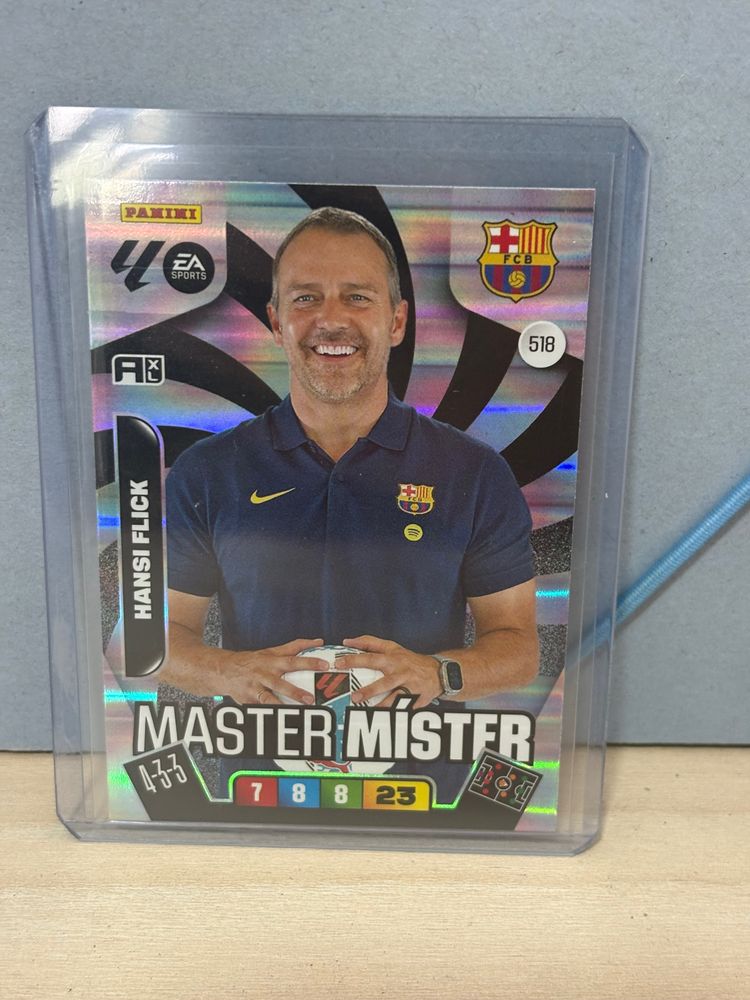 Hansi Flick Master Mister Football Card