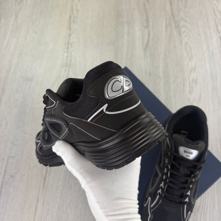 Dior B30 Men’s Triple Black Trainers - 42 (Fit Uk 8) (Copy) imagen 10