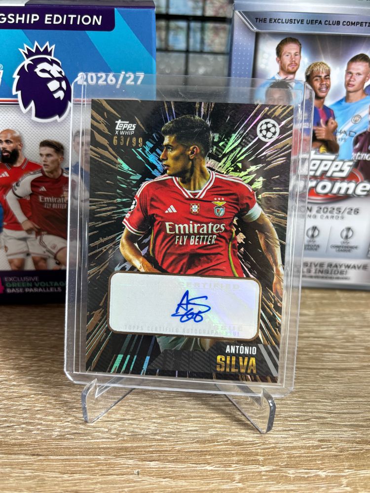 Topps Trading Card Antonio Silva