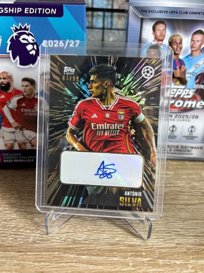 Topps Trading Card Antonio Silva