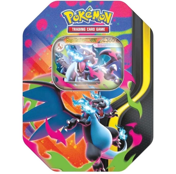 1 x Mega Charizard X Ex Tin