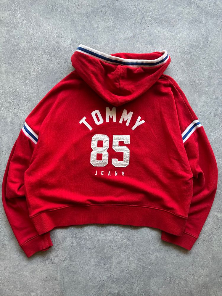 Tommy Jeans Crop / Hoodie Donna (L)