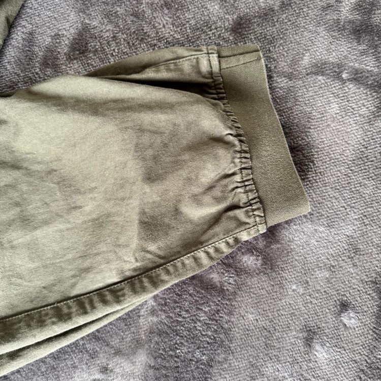 Authentic Stone Island Re-T Cuffed Cargo Trousers Khaki - Small imagen 6