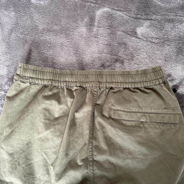 Authentic Stone Island Re-T Cuffed Cargo Trousers Khaki - Small imagen 8