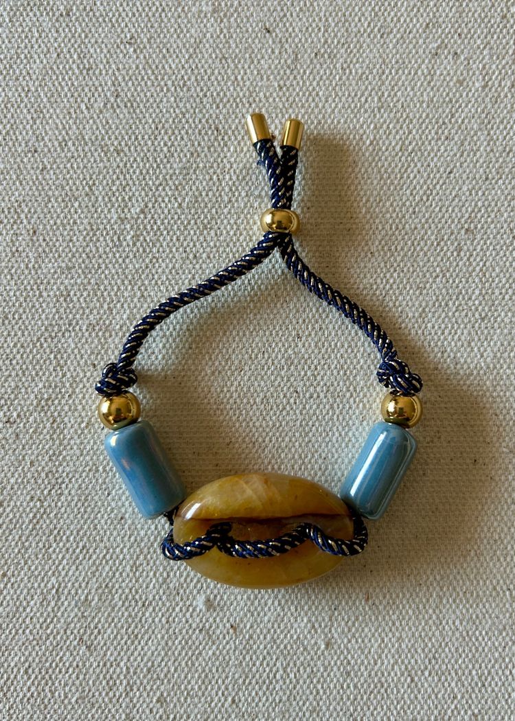 Pulsera Link Ambar Stone