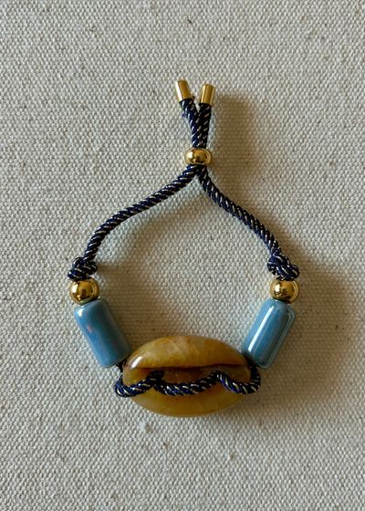 Pulsera Link Ambar Stone