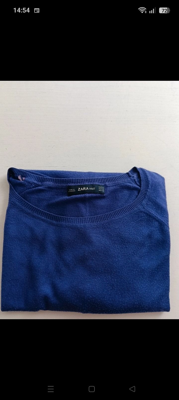 Zara Zara Blue Sweater product image
