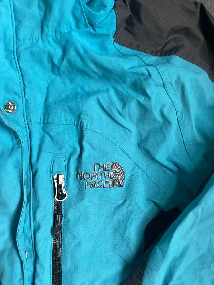 Blue and Black Goretex North Face Ski Jacket imagen 2
