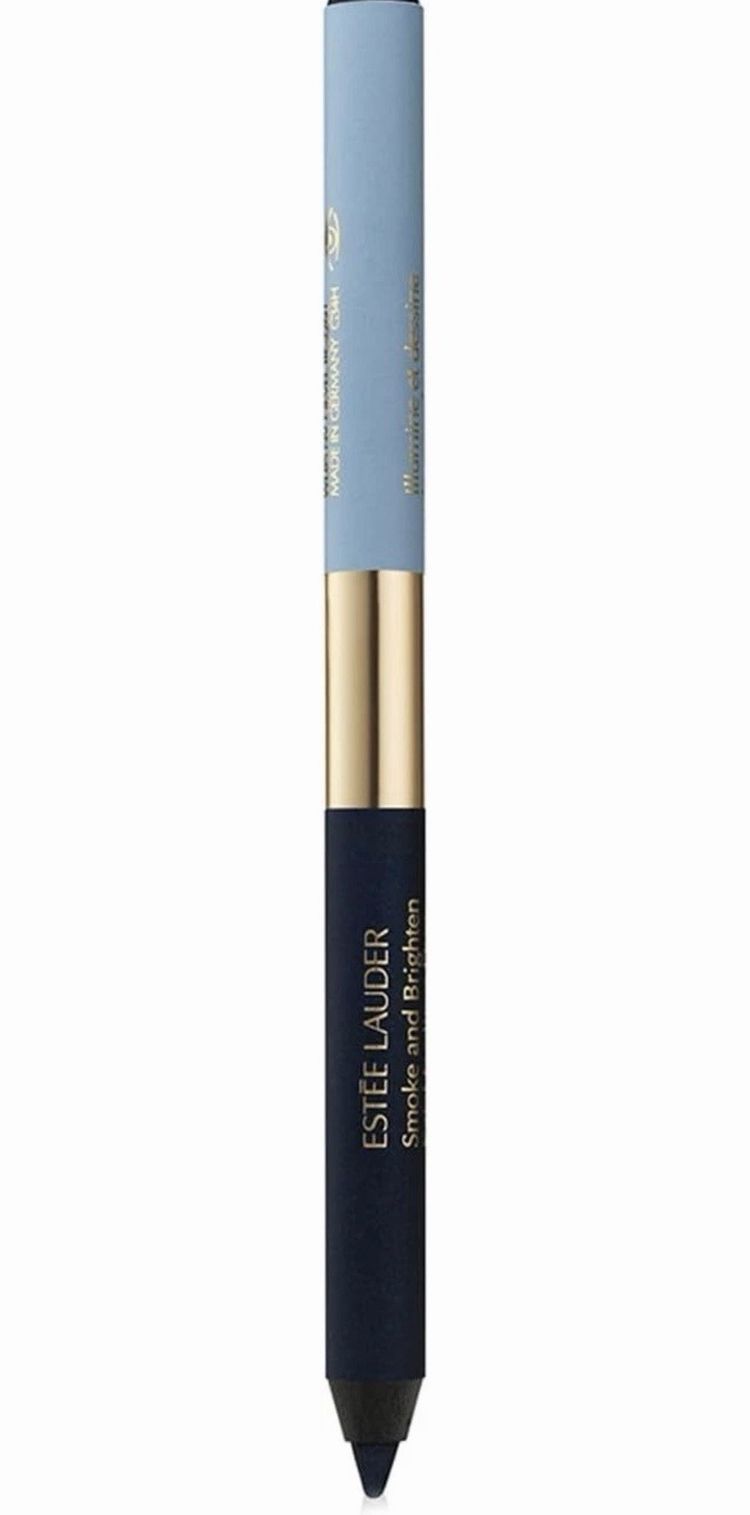 Estee Lauder Smoke and Brighten Kajal Eyeliner Duo | 01 Marine/Sky Blue BNIB image 2