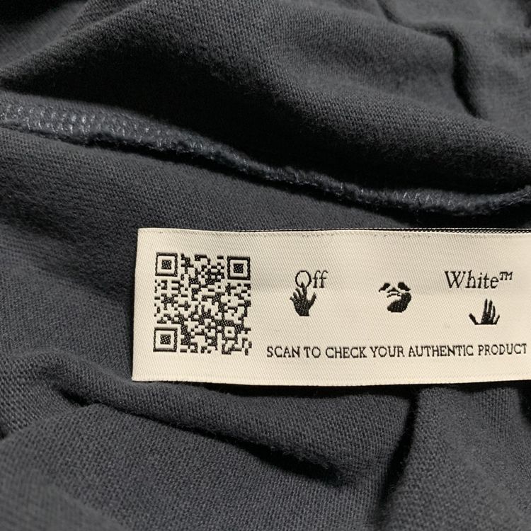 Off White Medium Lighting Arrows Blue Tee Virgil Abloh imagen 8