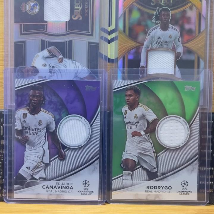 Other Lote 4 parches - Real Madrid - Camavinga Match-won /299 + Select N/A + Rodrygo match-worn /199 + Select N/A product image